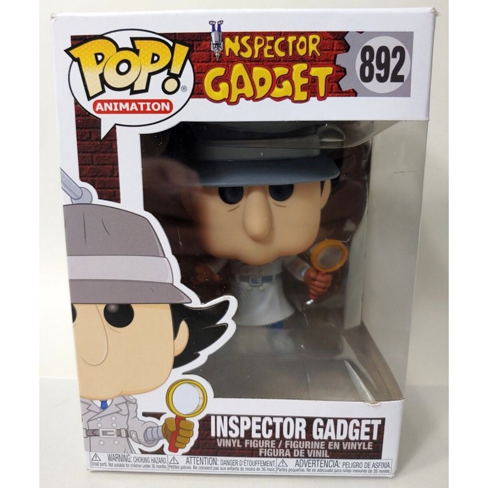 Funko Pop! Inspector Gadget w/ Badge #892 - Chase Limited Edition Vinyl Figure